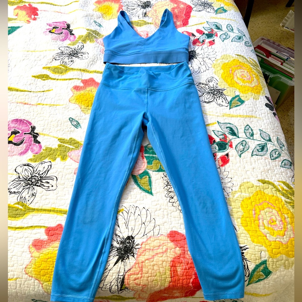 Blue Fabletics Set Medium